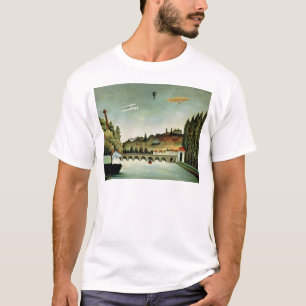 Camiseta Vista del puente en Sevres