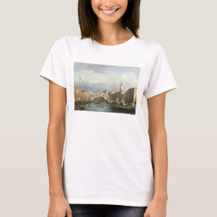 Camiseta Vista del puente Rialto en Venecia