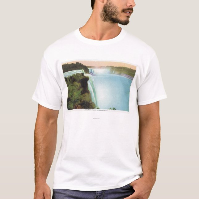 Camiseta Vista del punto de la perspectiva (Anverso)