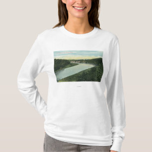 Camiseta Vista del río de Genesee