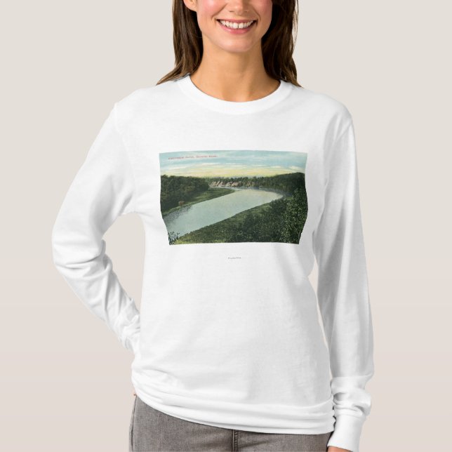 Camiseta Vista del río de Genesee (Anverso)