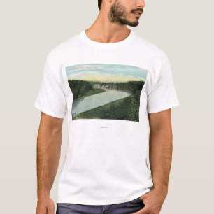 Camiseta Vista del río de Genesee