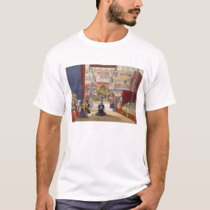 Camiseta Vista del soporte de los instrumentos musicales de