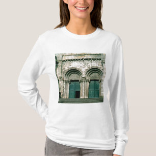 Camiseta Vista del transept del sur c.1100-04 porta