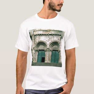 Camiseta Vista del transept del sur c.1100-04 porta