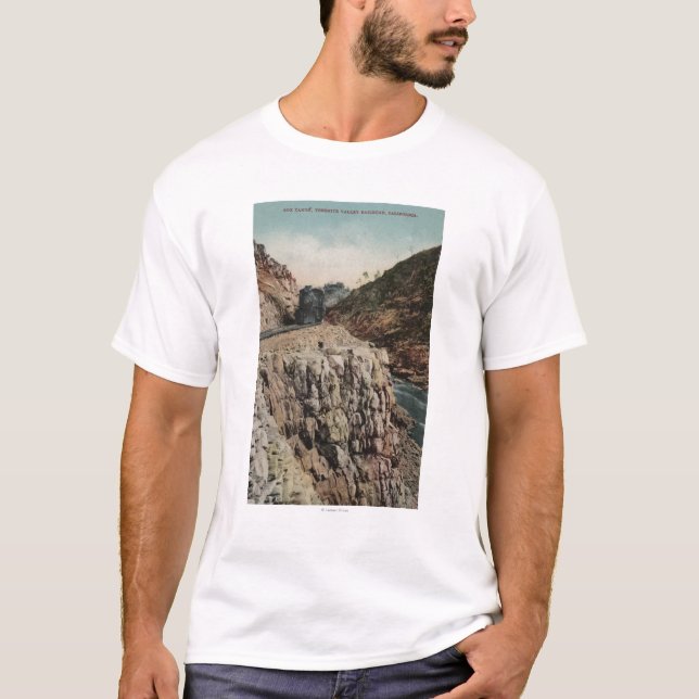 Camiseta Vista del tren de Canon de la caja (Anverso)