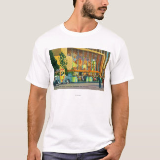 Camiseta Vista del tren del elefante