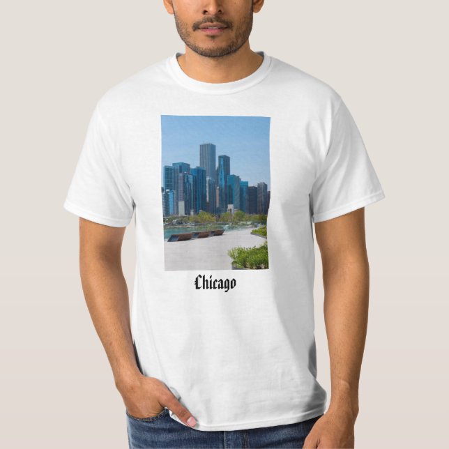Camiseta Vista desde el muelle de la Marina (Anverso)