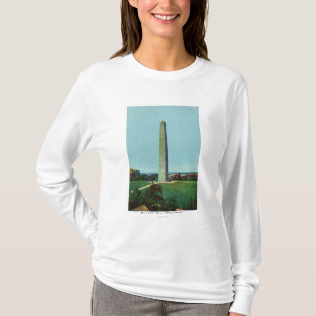 Camiseta Vista distante del monumento de la arcón (Anverso)