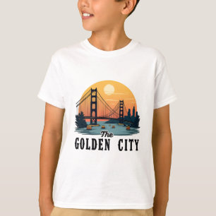 Camiseta Vista dorada