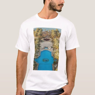 Camiseta Vista elevada piscina del hotel Herods Palace