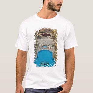 Camiseta Vista elevada piscina del hotel Herods Palace