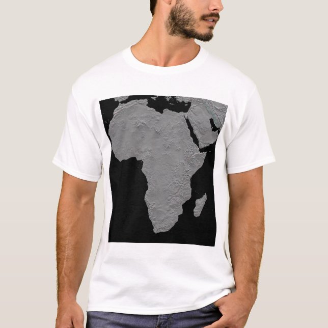 Camiseta Vista estereoscópica de América del Norte (Anverso)