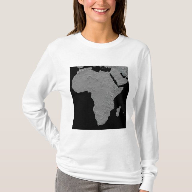 Camiseta Vista estereoscópica de América del Norte (Anverso)