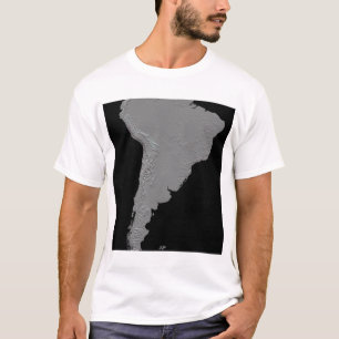 Camiseta Vista estereoscópica de Sudamérica