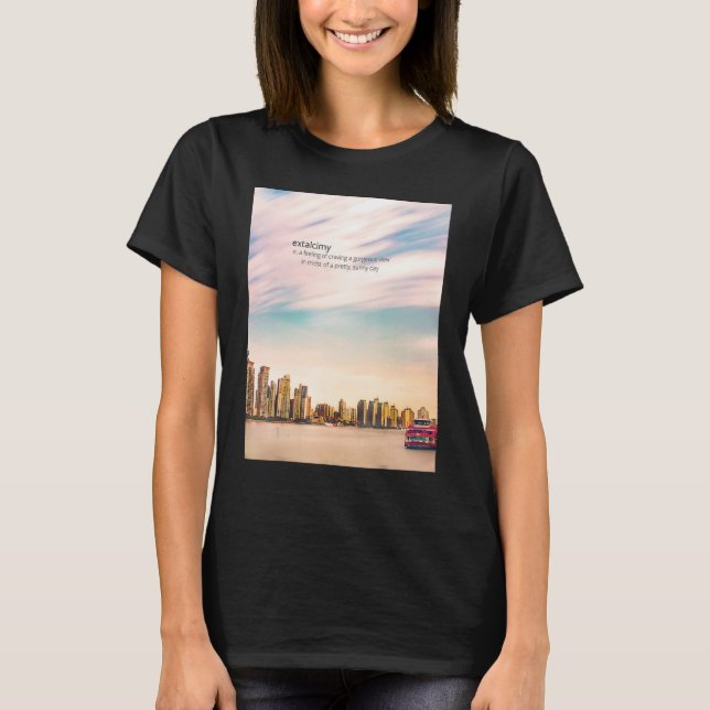 Camiseta Vista Extalciosa y magnífica (Anverso)