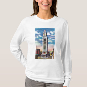 Camiseta Vista exterior aduanas de los E.E.U.U.