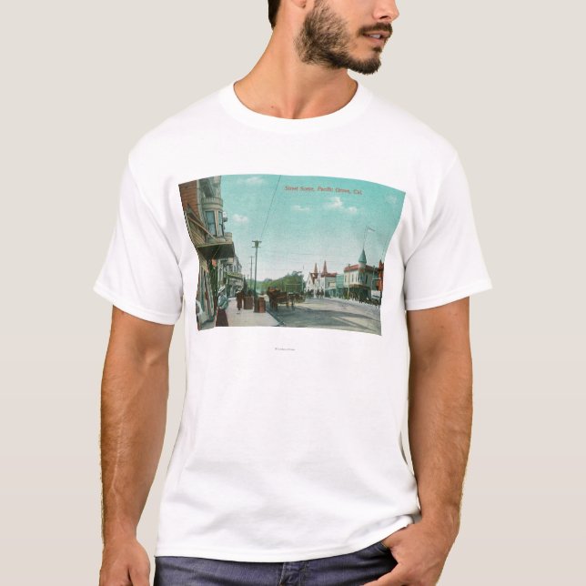 Camiseta Vista exterior aduanas viejo (Anverso)