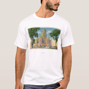 Camiseta Vista exterior ayuntamiento y McKinley