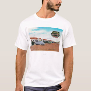 Camiseta Vista exterior de Avalon MotelFresno, CA