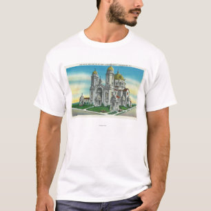 Camiseta Vista exterior de la capilla de nuestra señora de