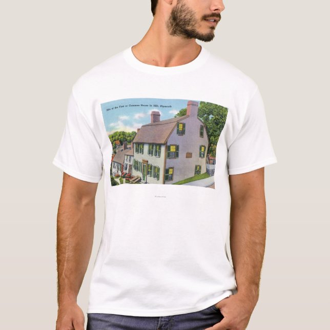 Camiseta Vista exterior de la casa común (Anverso)