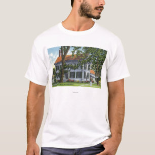 Camiseta Vista exterior de la casa de Harriet Beecher Stowe