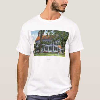 Camiseta Vista exterior de la casa de Harriet Beecher Stowe