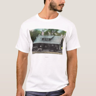 Camiseta Vista exterior de la casa del club