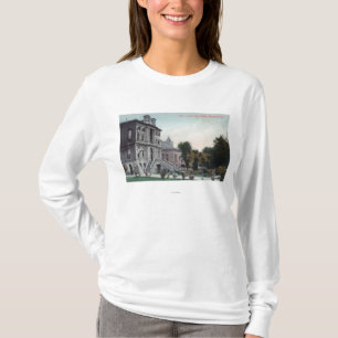 Camiseta Vista exterior de la casa del Tribunal del Condado