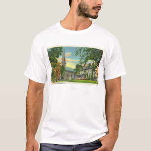 Camiseta Vista exterior de la catedral de St Mary