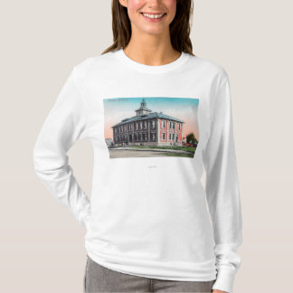 Camiseta Vista exterior de la ciudad HallSalinas, CA