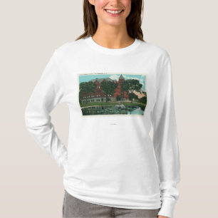 Camiseta Vista exterior de la escuela normal del estado
