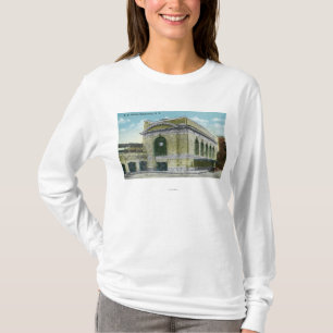 Camiseta Vista exterior de la estación de ferrocarril 2