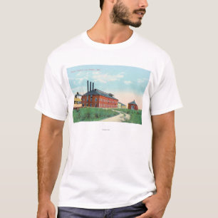 Camiseta Vista exterior de la fábrica del azúcar
