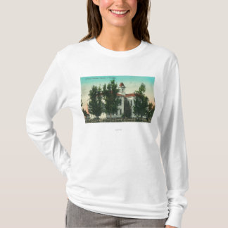 Camiseta Vista exterior de la gramática SchoolCorning, CA