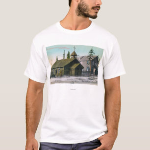 Camiseta Vista exterior de la iglesia del St. Mathew y