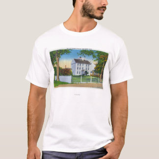 Camiseta Vista exterior de la mansión vieja de Folger