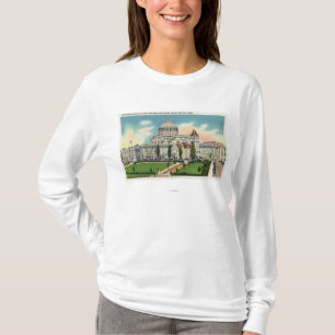 Camiseta Vista exterior de la nueva casa editorial