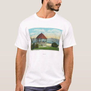 Camiseta Vista exterior de la perla de la isla de Orr