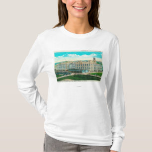 Camiseta Vista exterior de la planta de la pasa de la