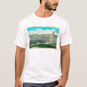Camiseta Vista exterior de la planta de la pasa de la