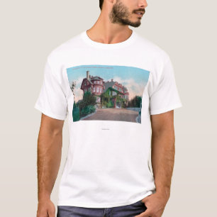 Camiseta Vista exterior de la residencia de Smith del bóra