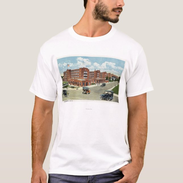 Camiseta Vista exterior de los brazos de Remington, UMC (Anverso)