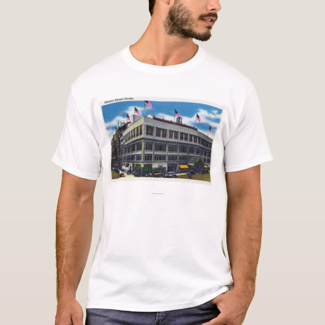 Camiseta Vista exterior de Madison Square Garden (Anverso)