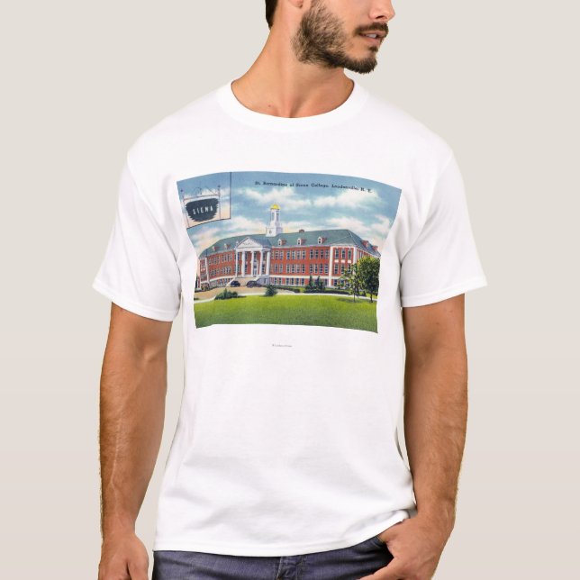 Camiseta Vista exterior de St. Bernardine de Siena (Anverso)