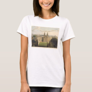Camiseta Vista exterior de toda la universidad de las