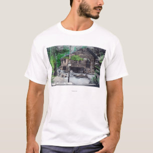 Camiseta Vista exterior de un registro CabinCazadero, CA