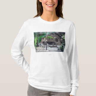 Camiseta Vista exterior de un registro CabinCazadero, CA