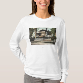 Camiseta Vista exterior de una casa de planta baja